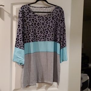 NWT 3/4 Sleeve Blouse